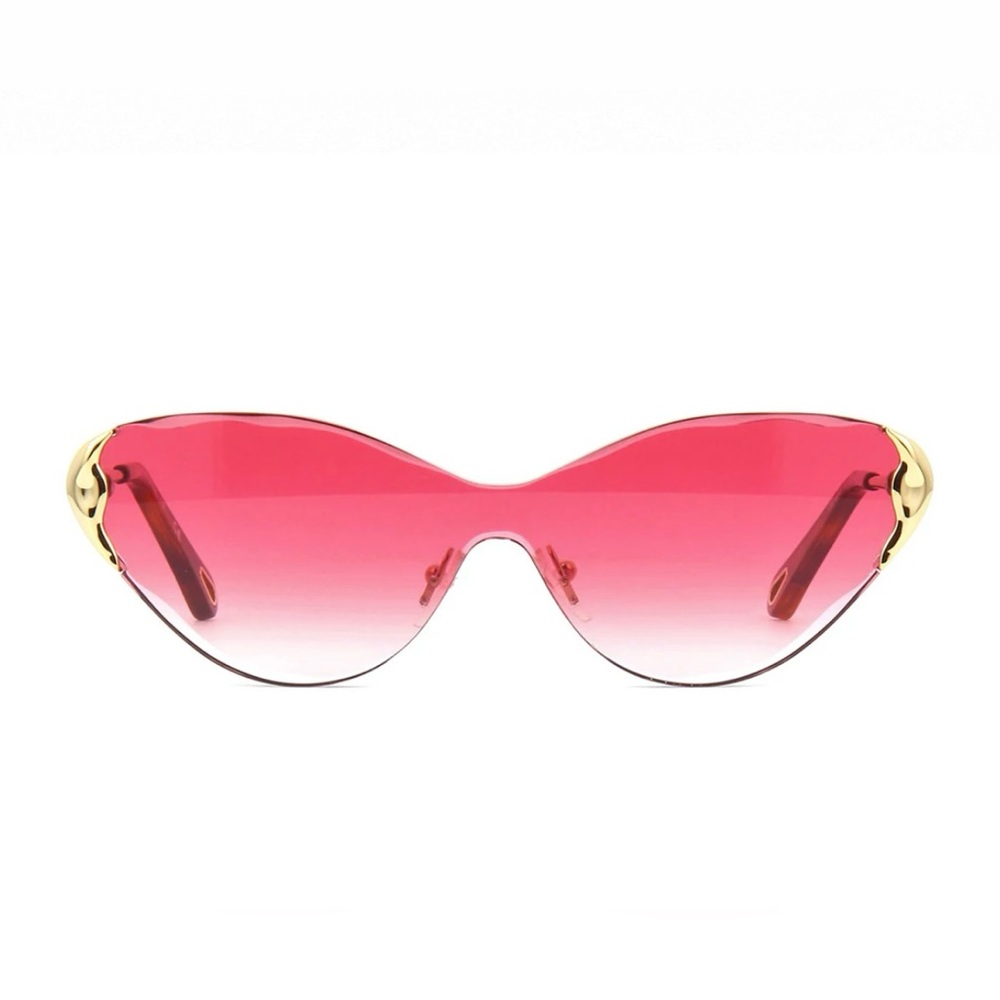 Chloe shield cat eye glasses